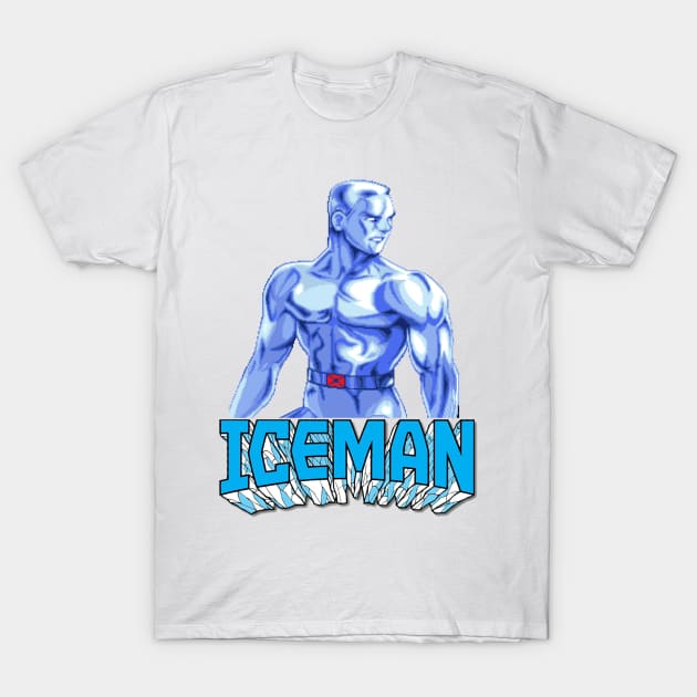 Ice Guy Superhero T-Shirt by TheM6P